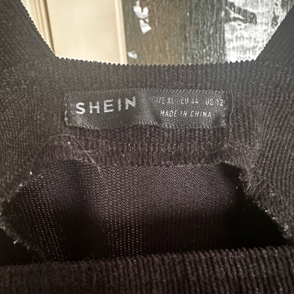 Black corduroy coveralls - Picture 4 of 4